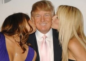 Melania Trump, Donald Trump, Heidi Klum